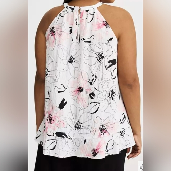 Torrid goddess Neck Tier Top - Picture 2 of 6